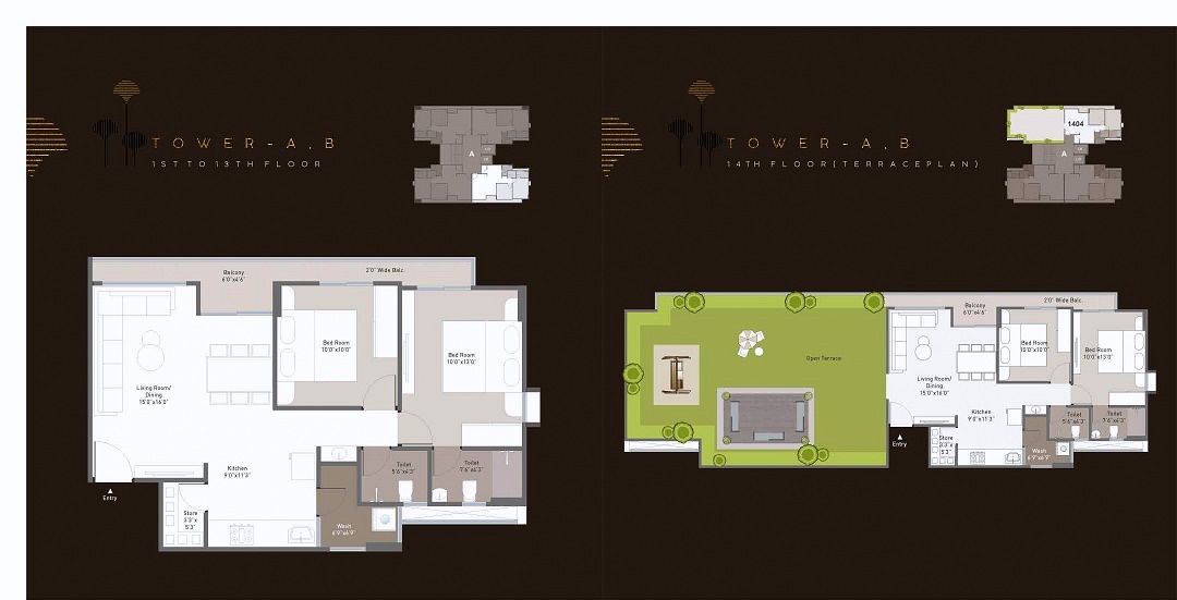 DR/1896  2 BHK Flat For Sale in  Gotri, Vadodara.