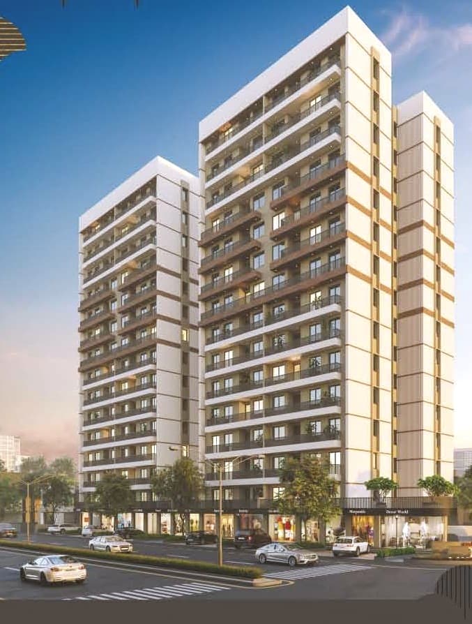 DR/1896  2 BHK Flat For Sale in  Gotri, Vadodara.