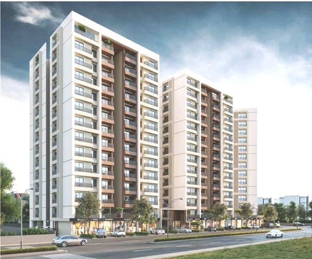 DR/1897  3 BHK Flat For Sale in  Gotri, Vadodara.