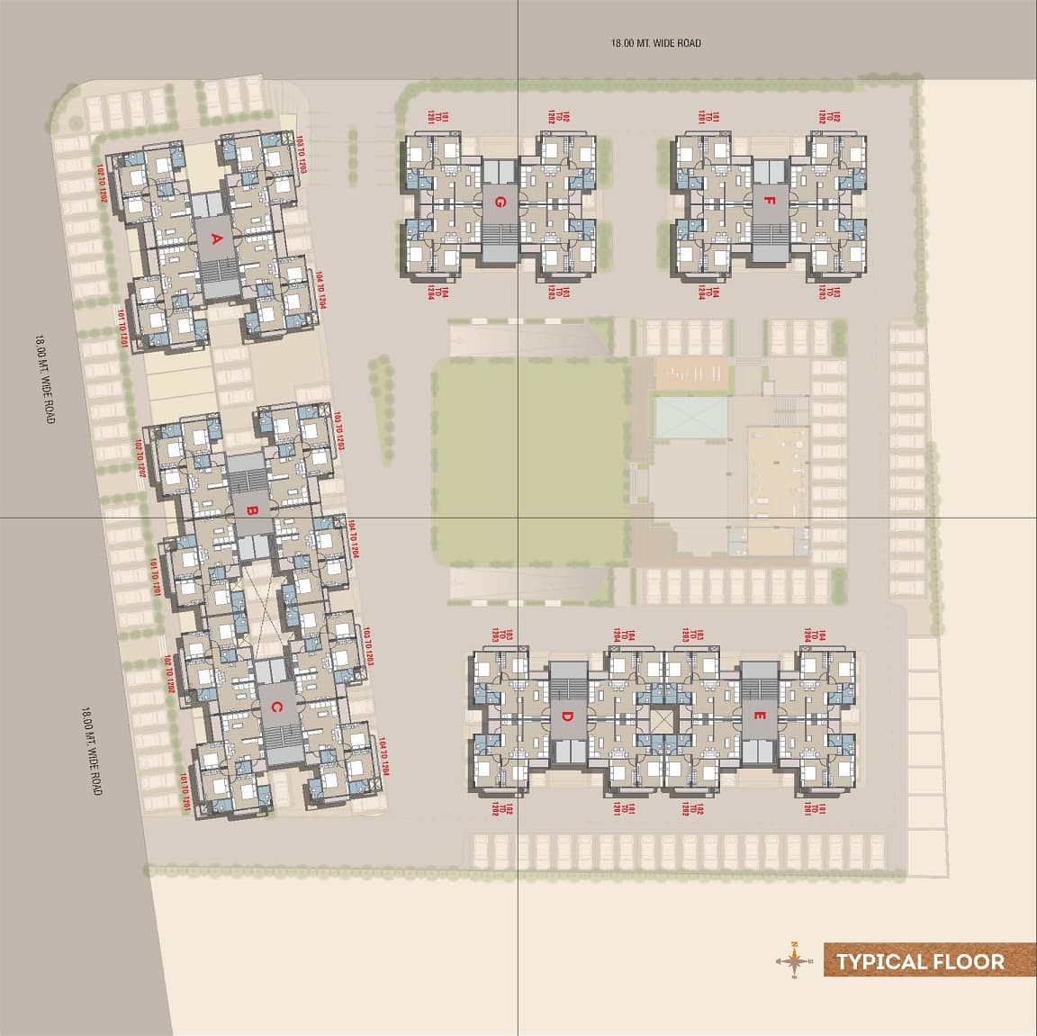 DR/1932  2 BHK Flat For Sale in Sevasi, TP-3, Vadodara.