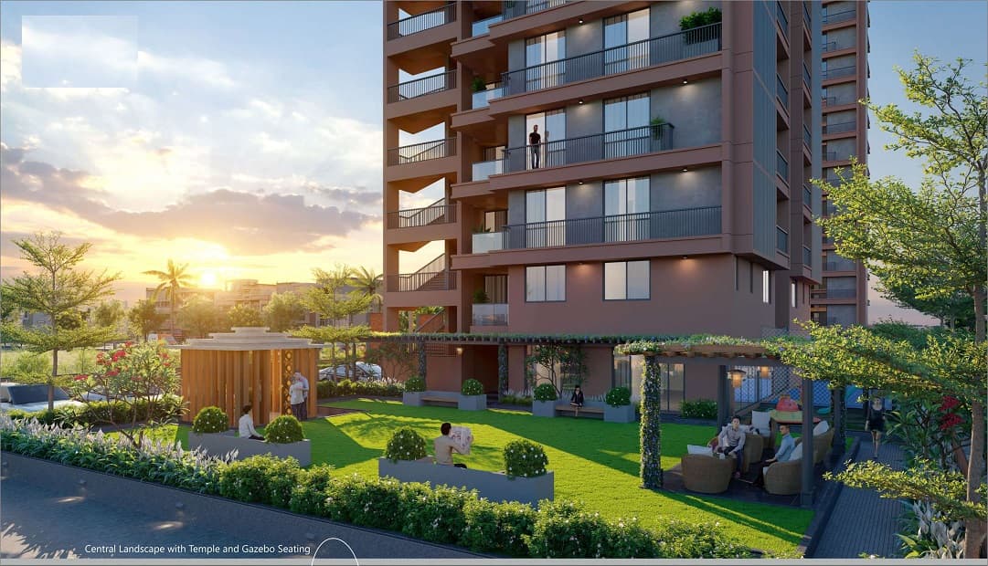 DR/2017  3 BHK Flat For Sale in  Gotri, Vadodara.