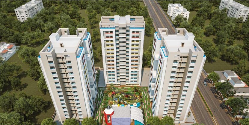DR/2031  3 BHK Flat For Sale in Gotri, Vadodara.