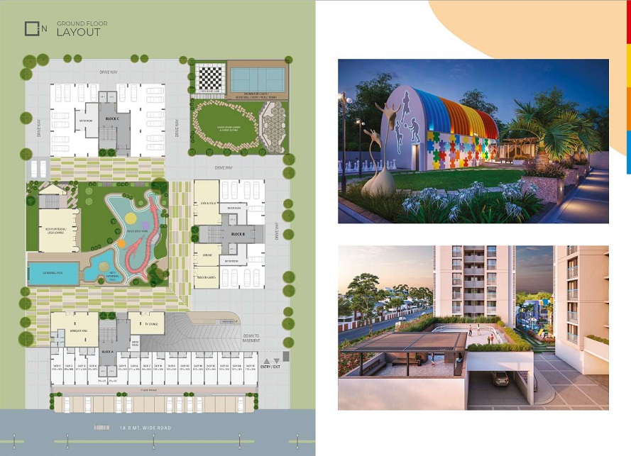 DR/2031  3 BHK Flat For Sale in Gotri, Vadodara.