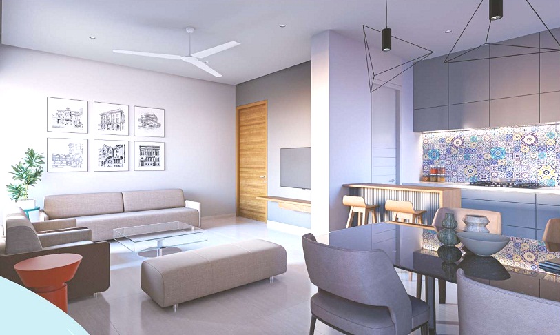 DR/2031  3 BHK Flat For Sale in Gotri, Vadodara.