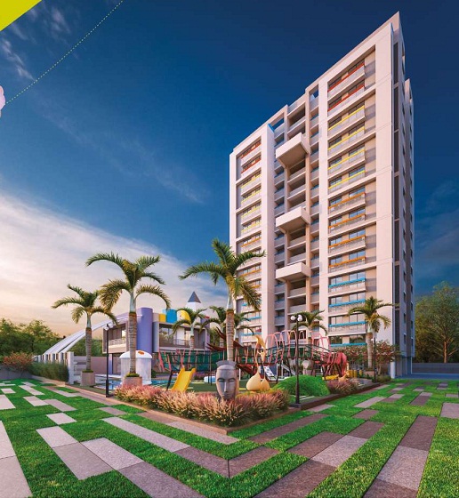 DR/2031  3 BHK Flat For Sale in Gotri, Vadodara.