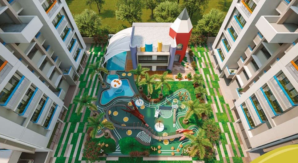 DR/2031  3 BHK Flat For Sale in Gotri, Vadodara.