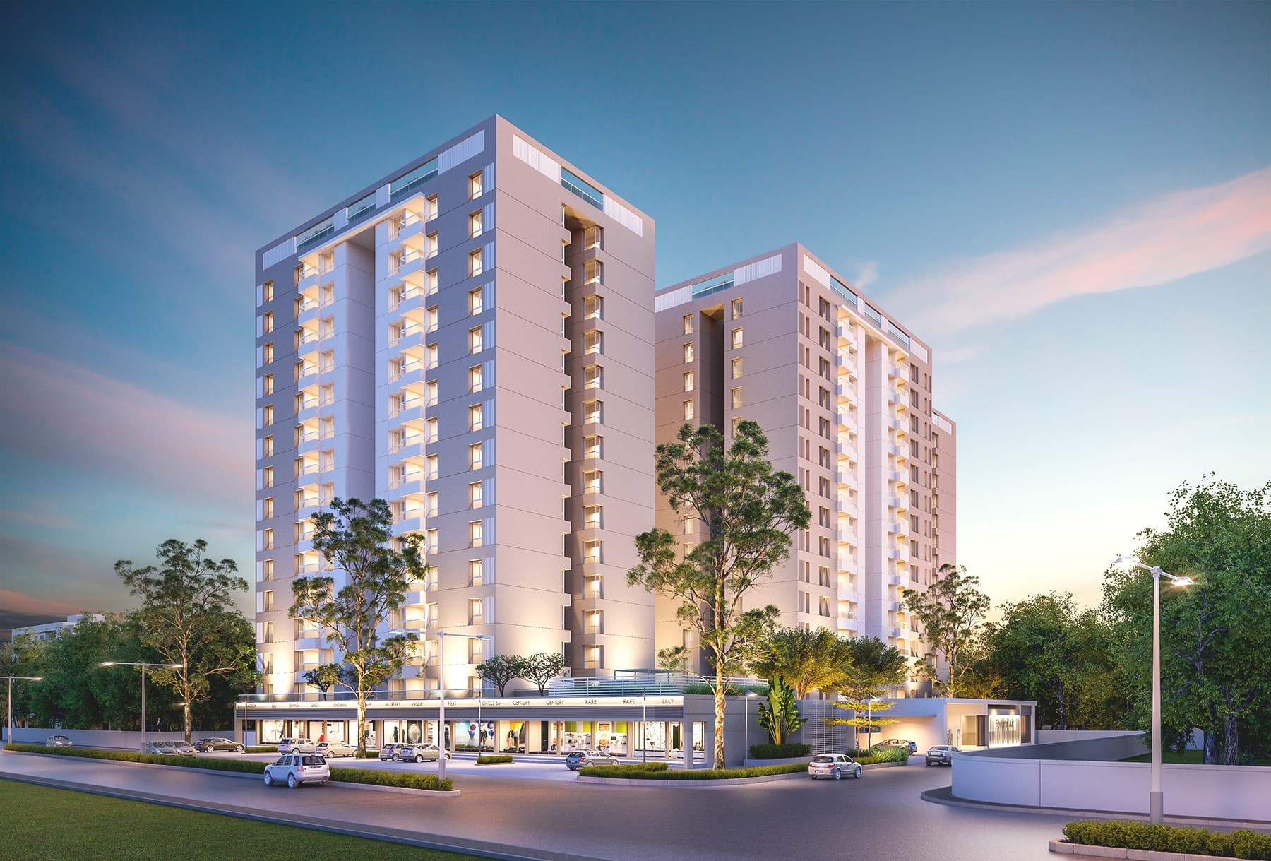 DR/2052  3 BHK Flat For Sale in Gotri, Vadodara.