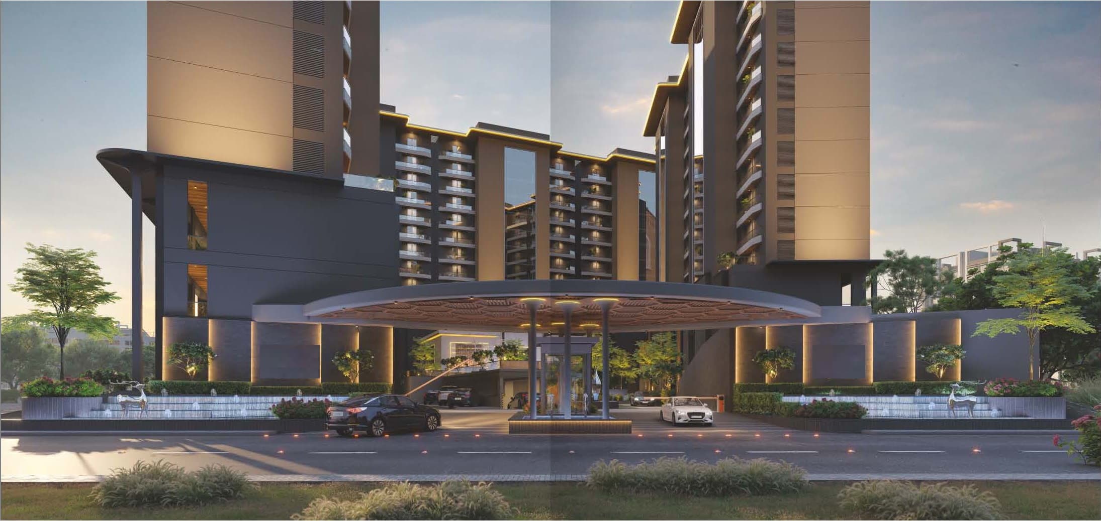 DR/2095  3 BHK Flat For Sale in Gotri, Vadodara.