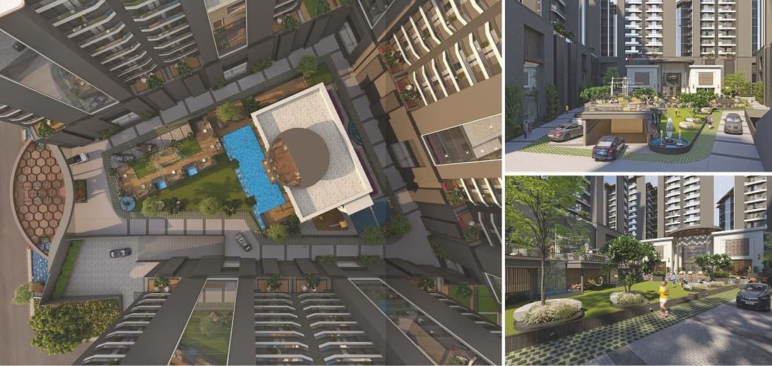 DR/2095  3 BHK Flat For Sale in Gotri, Vadodara.