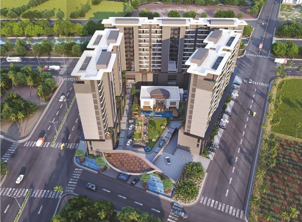 DR/2095  3 BHK Flat For Sale in Gotri, Vadodara.