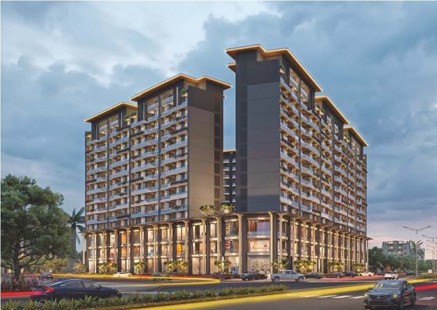 DR/2095  3 BHK Flat For Sale in Gotri, Vadodara.