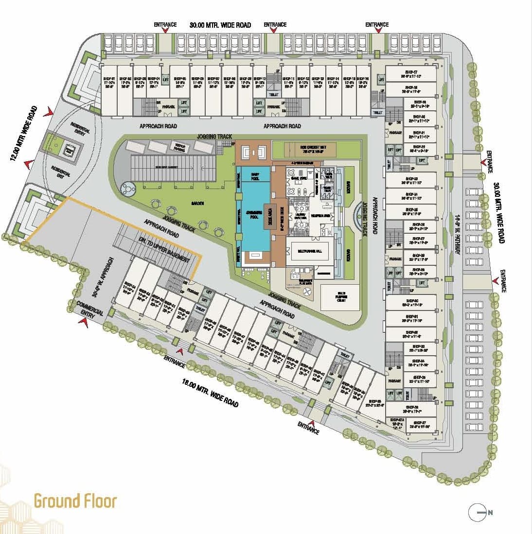 DR/2095  3 BHK Flat For Sale in Gotri, Vadodara.