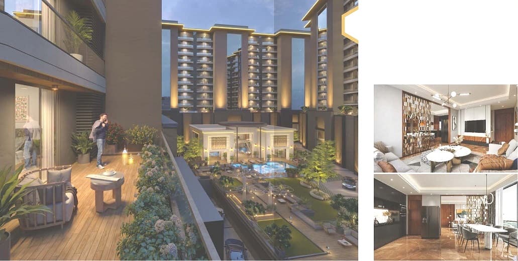 DR/2095  3 BHK Flat For Sale in Gotri, Vadodara.