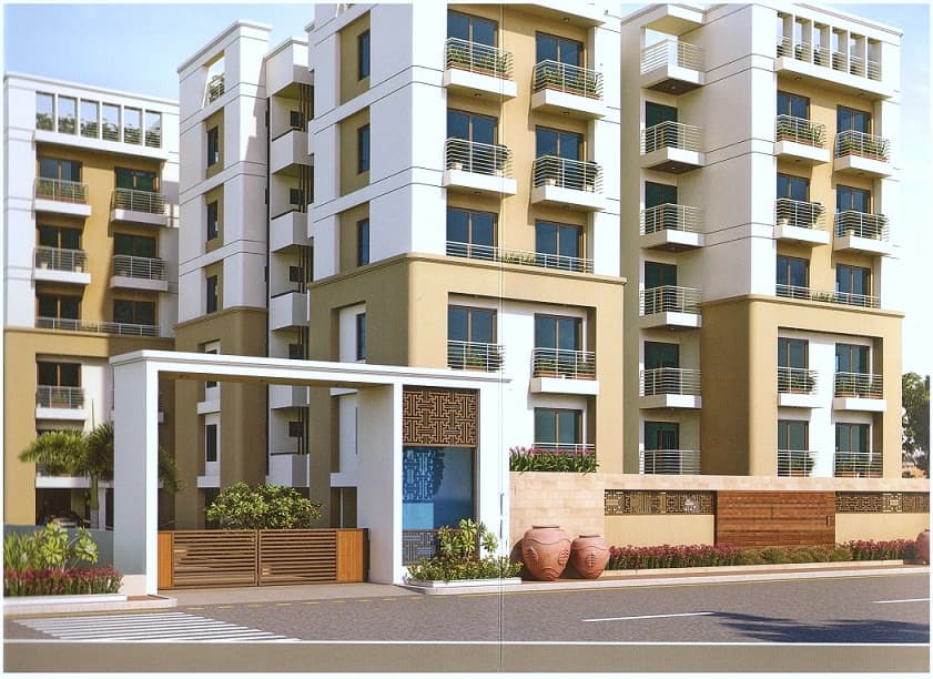 CR/2480 2 BHK Flat For Sale in Vasna Road, Vadodara.