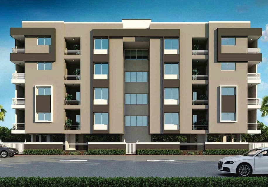 CR/2663 4 BHK Flat For Sale in O.P.Road, Vadodara.