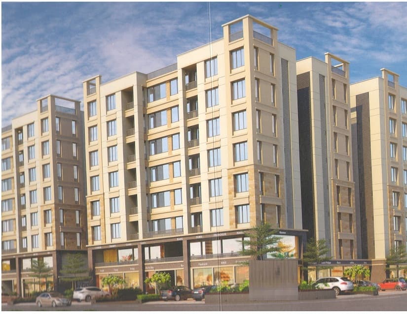 CR/2823 3 BHK Flat For Sale in Vasna-Bhayli Road, Vadodara.