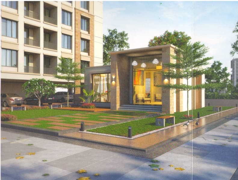 CR/2823 3 BHK Flat For Sale in Vasna-Bhayli Road, Vadodara.