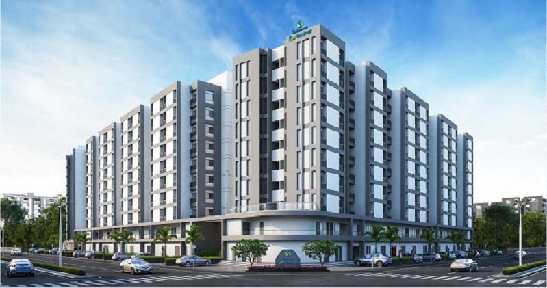 GR/1462A 2BHK Flat for Sale in Harni Warasia Ring Road, Vadodara